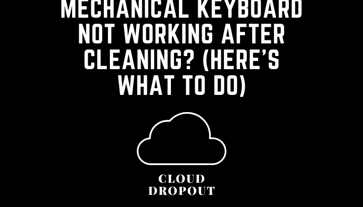 Mechanical Keyboard Not Working After Cleaning? (Here’s What To Do)