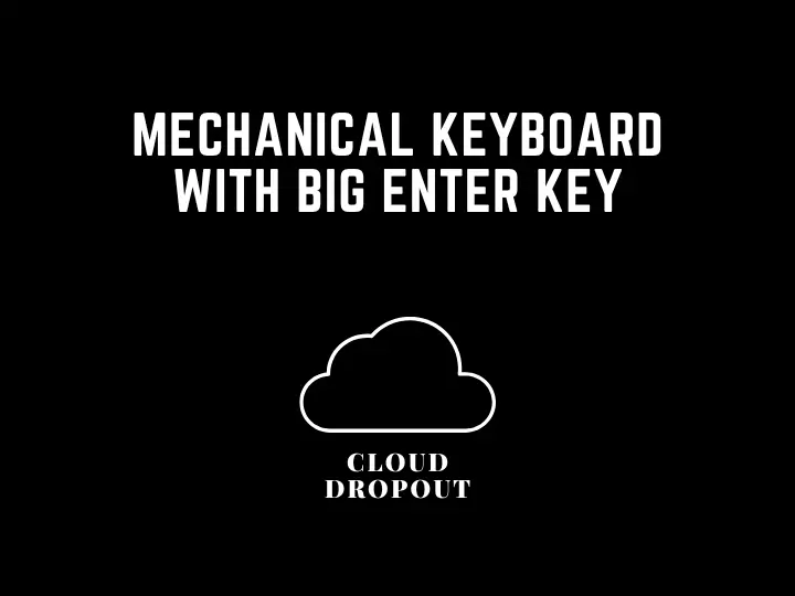 Mechanical Keyboard With Big Enter Key